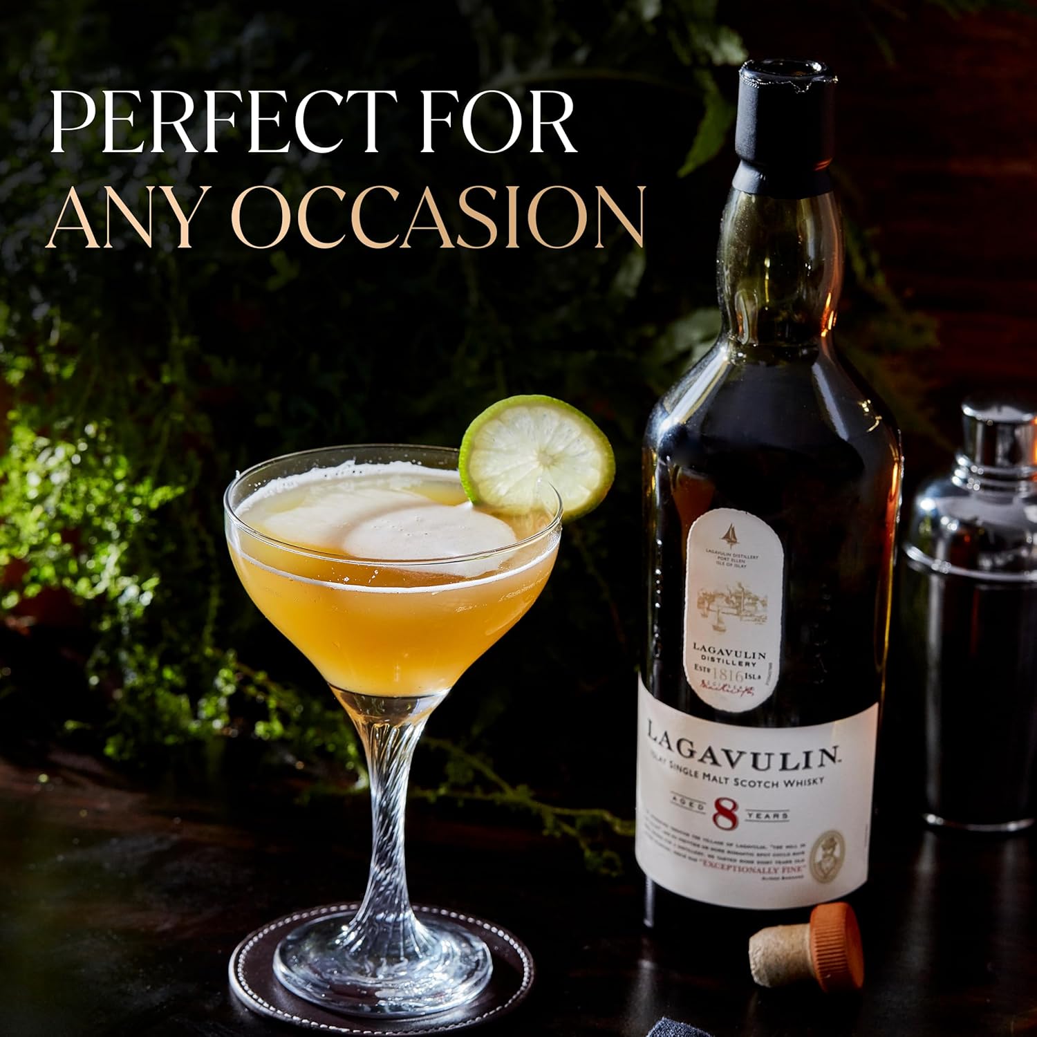 Lagavulin 8 Year Old Islay Single Malt Scotch Whisky 70cl 48% ABV saveandgo 1