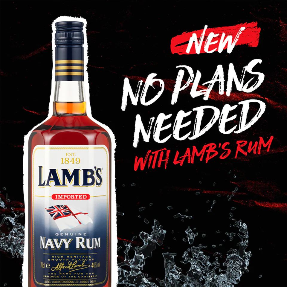 Lamb’s Navy Rum 1L – Genuine Navy Dark Rum | saveandgo