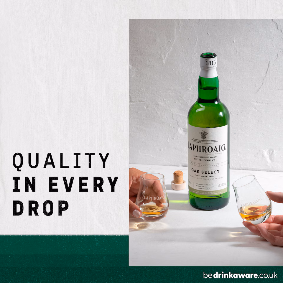 Laphroaig Select Islay Single Malt Scotch Whisky 70cl | Smooth Peated Whisky – saveandgo