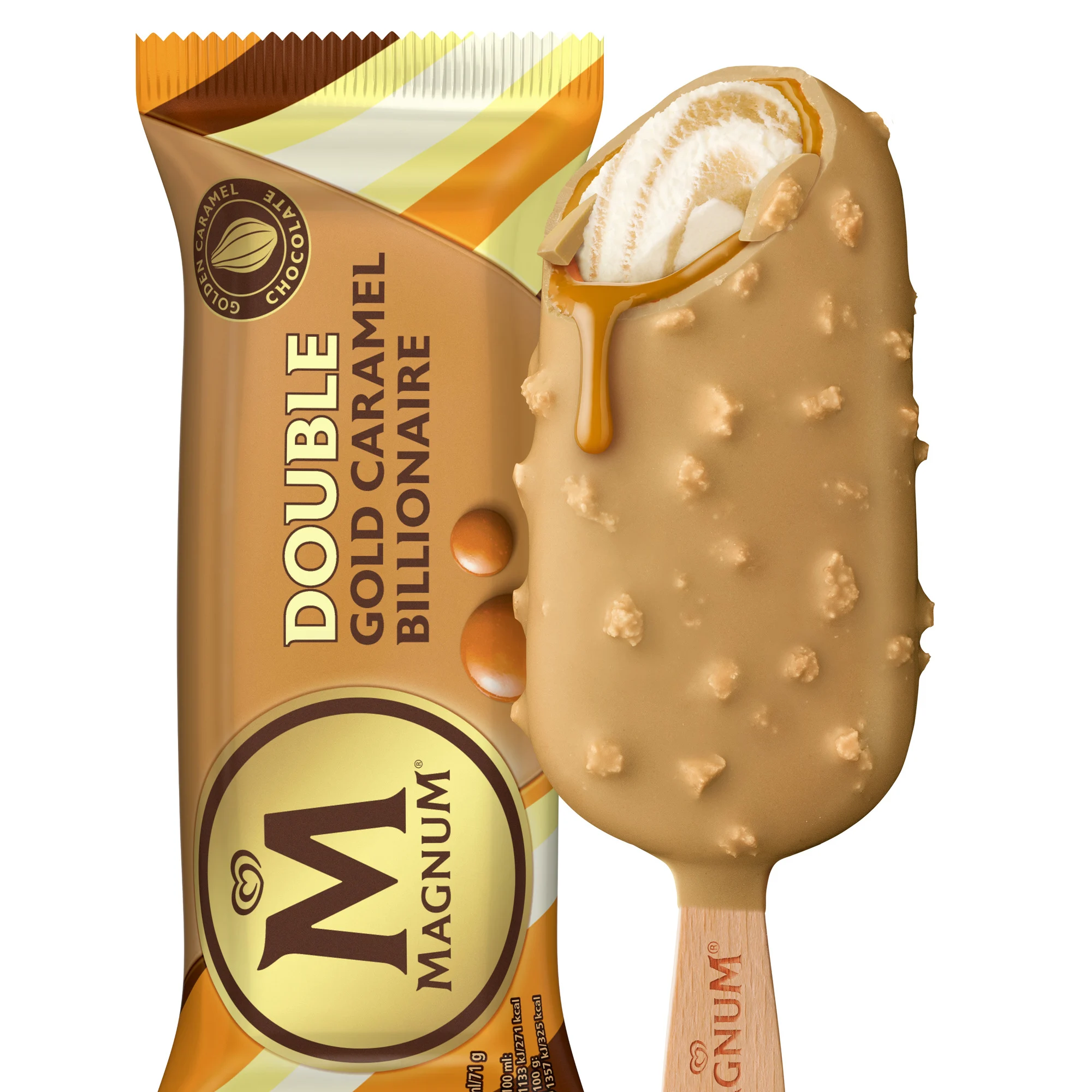 MAGNUM GOLD CARMEL 10X3 ICE