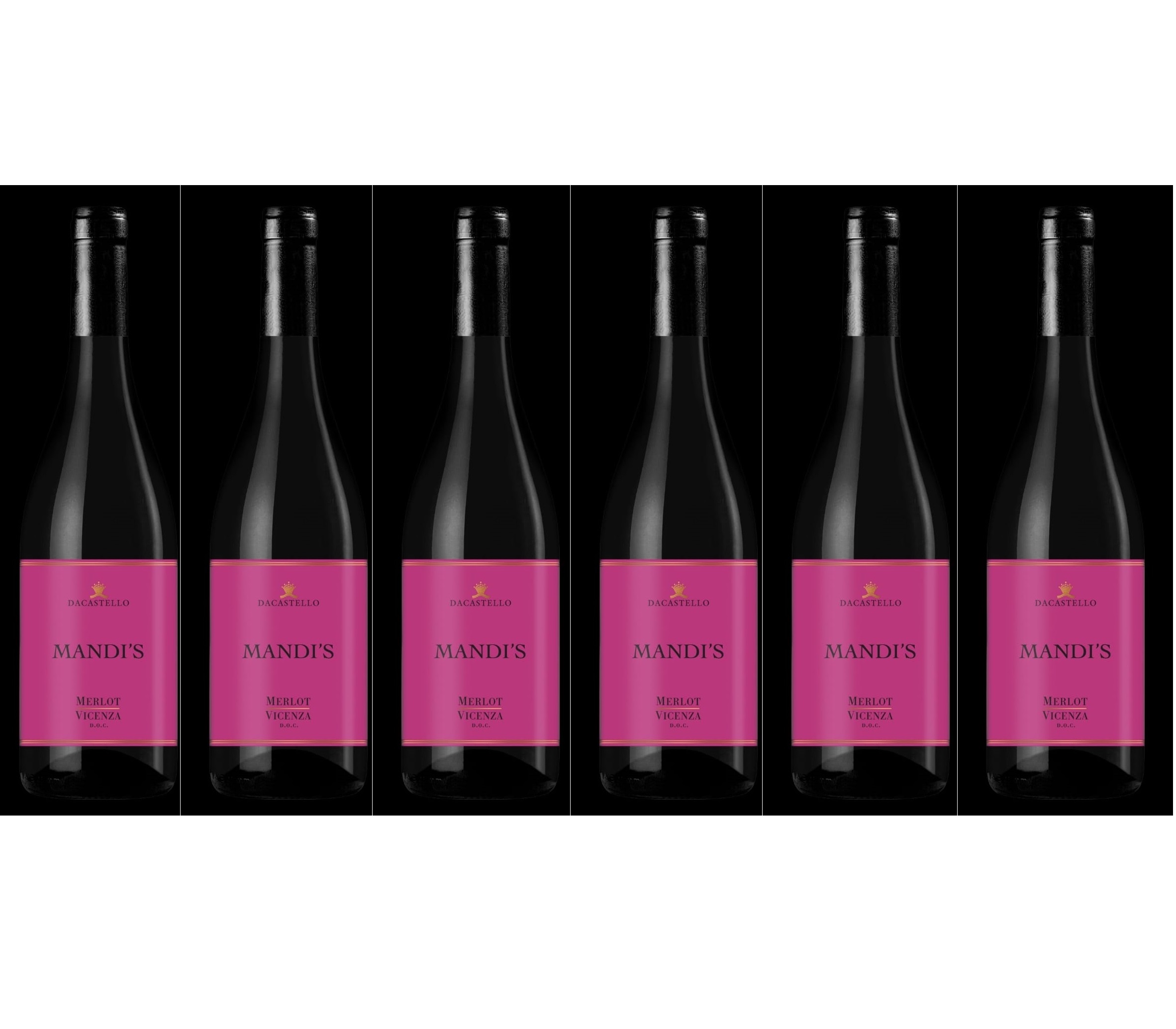 MANDIS MERLOT 6X75CL 12%