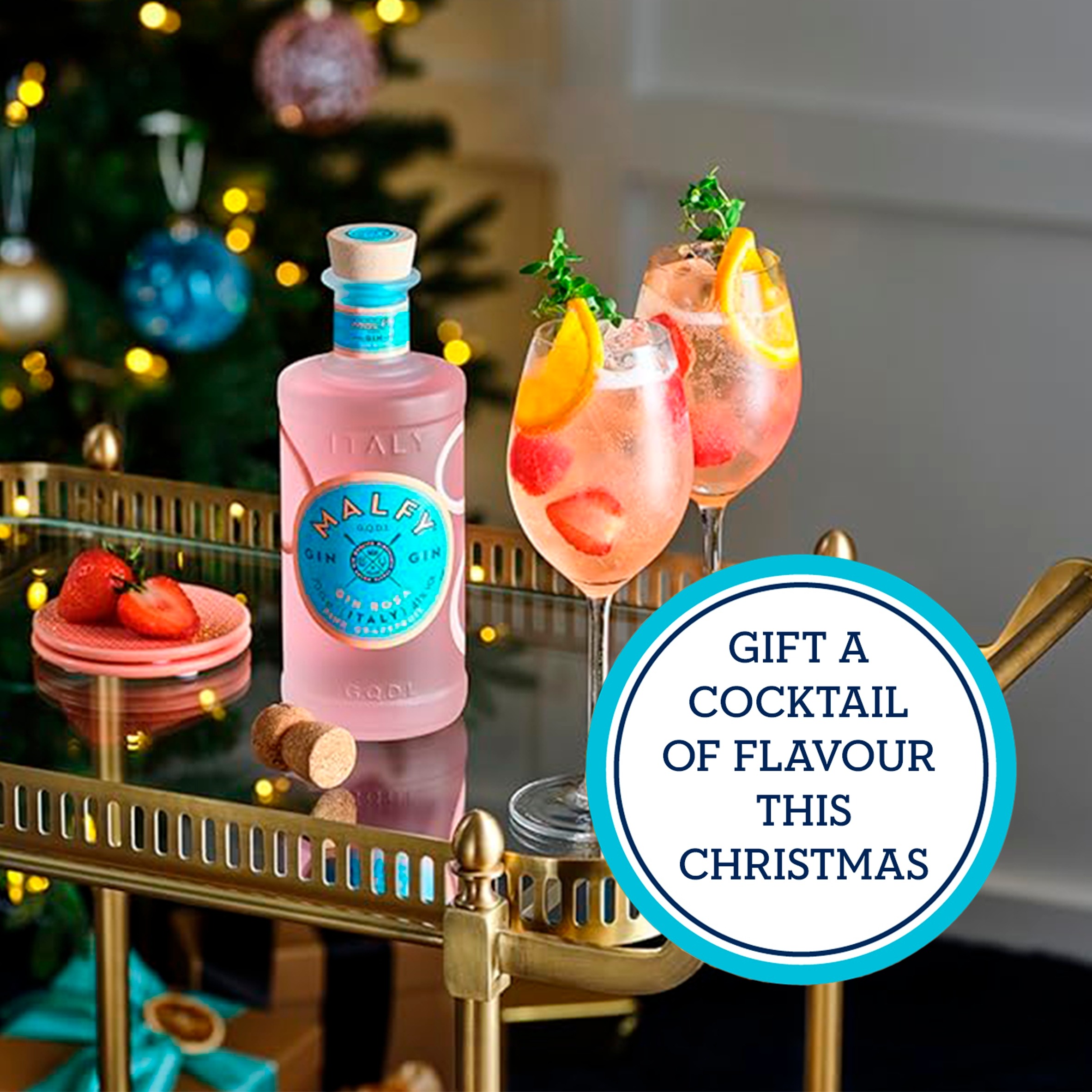 Malfy Gin Rosa Pink Grapefruit 70cl | Italian Flavoured Gin 41% ABV – saveandgo