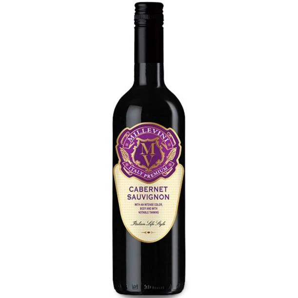 Millevini Cabernet Sauvignon 75cl – Rich & Smooth Red Wine | saveandgo
