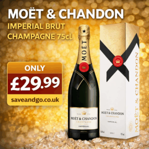 Moet & Chandon Imperial Brut Champagne 75cl 29.99