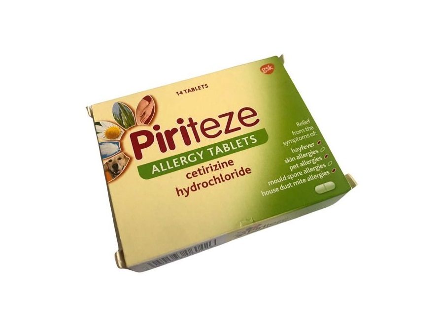 PIRITEZE ALLERGY 1X14TAB