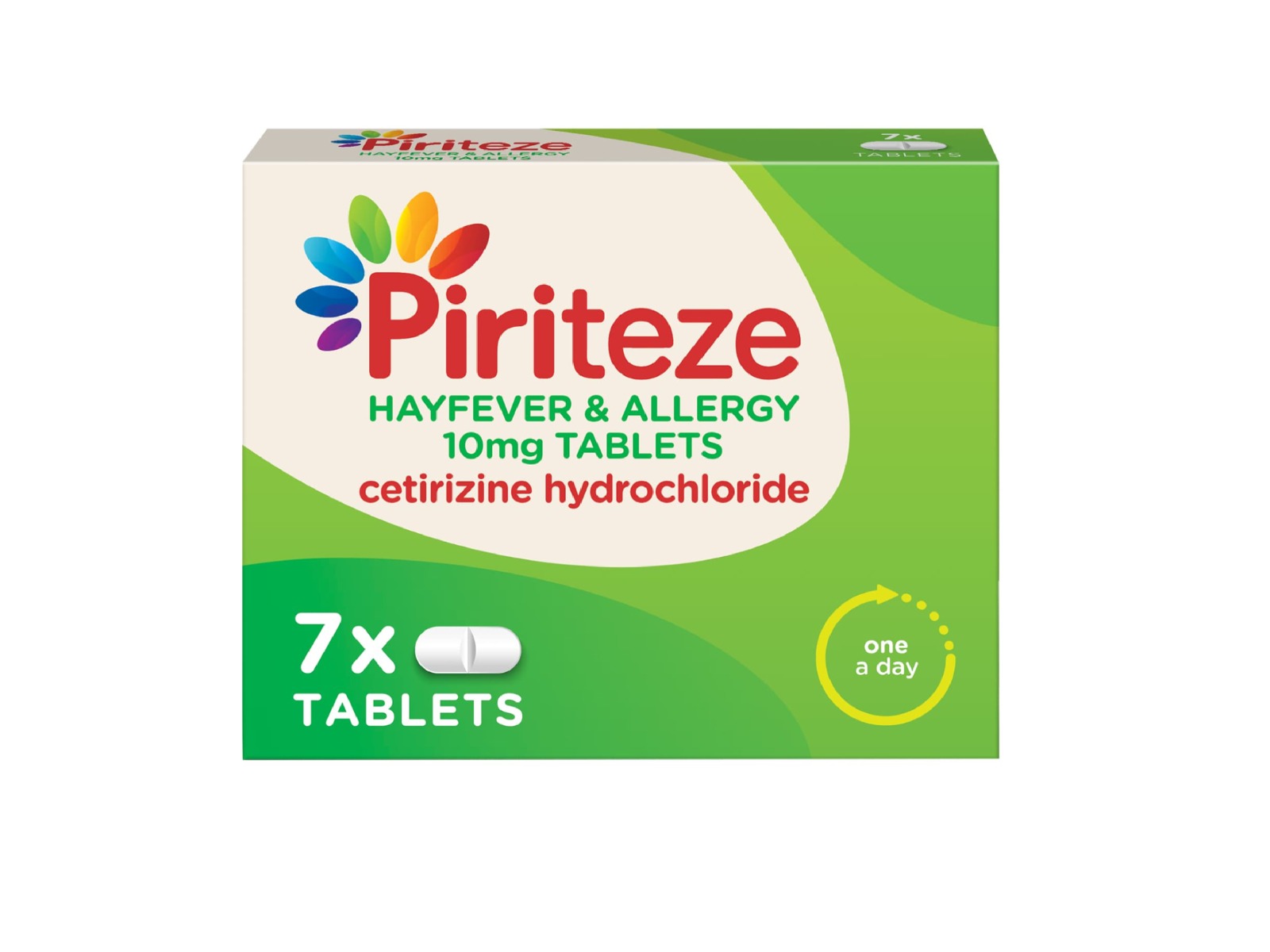 PIRITEZE ALLERGY 1X7TAB