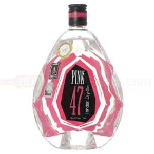 Pink 47 Diamond Crystal Clear London Dry Gin 70cl | saveandgo