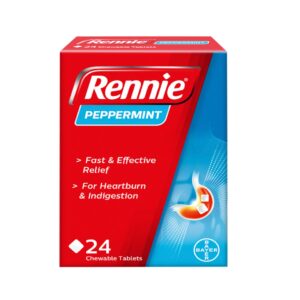 RENNIE PEPERMINT 24 CHEWABLE