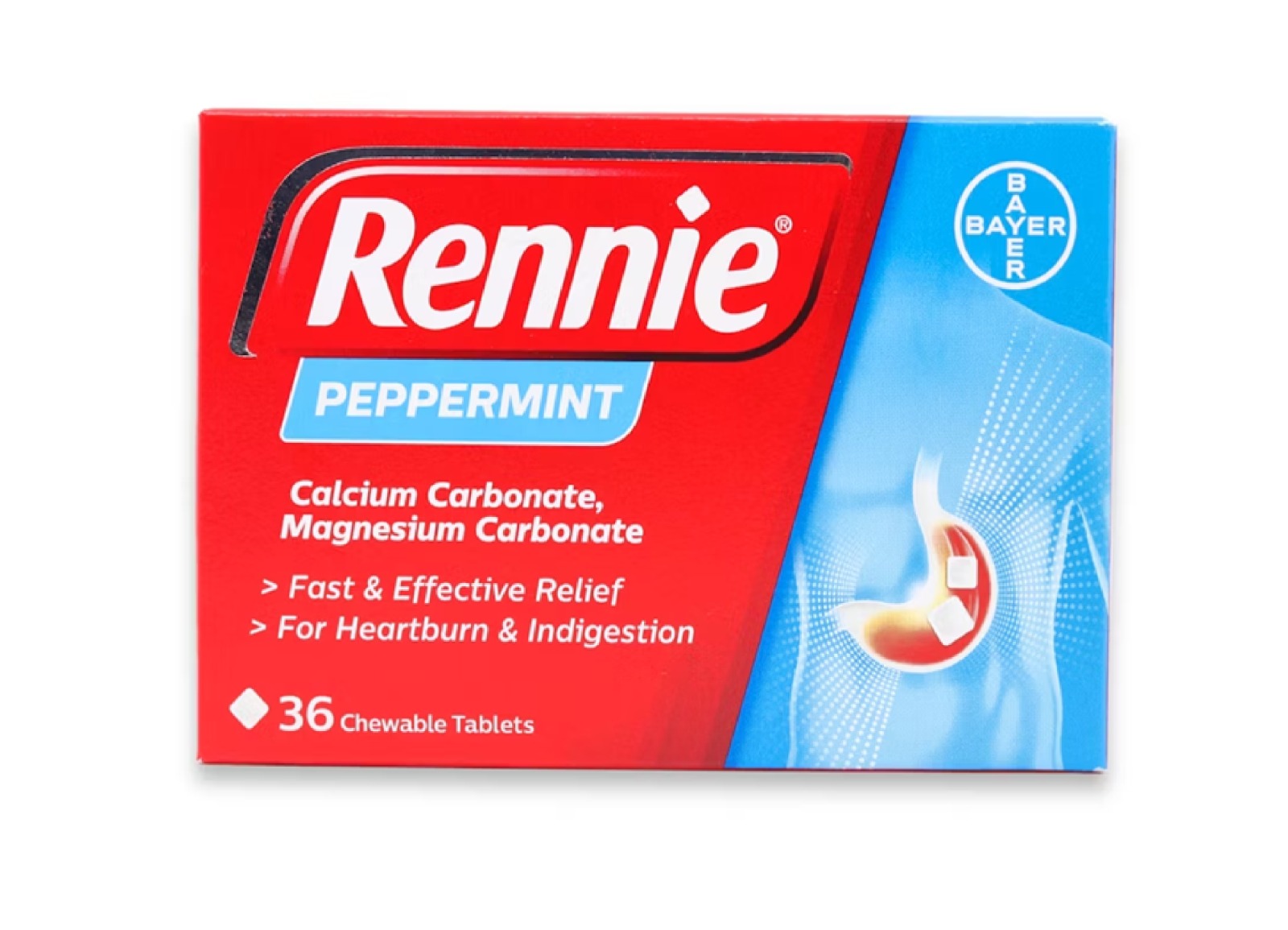 RENNIE PEPERMINT 36 CHEWABLE