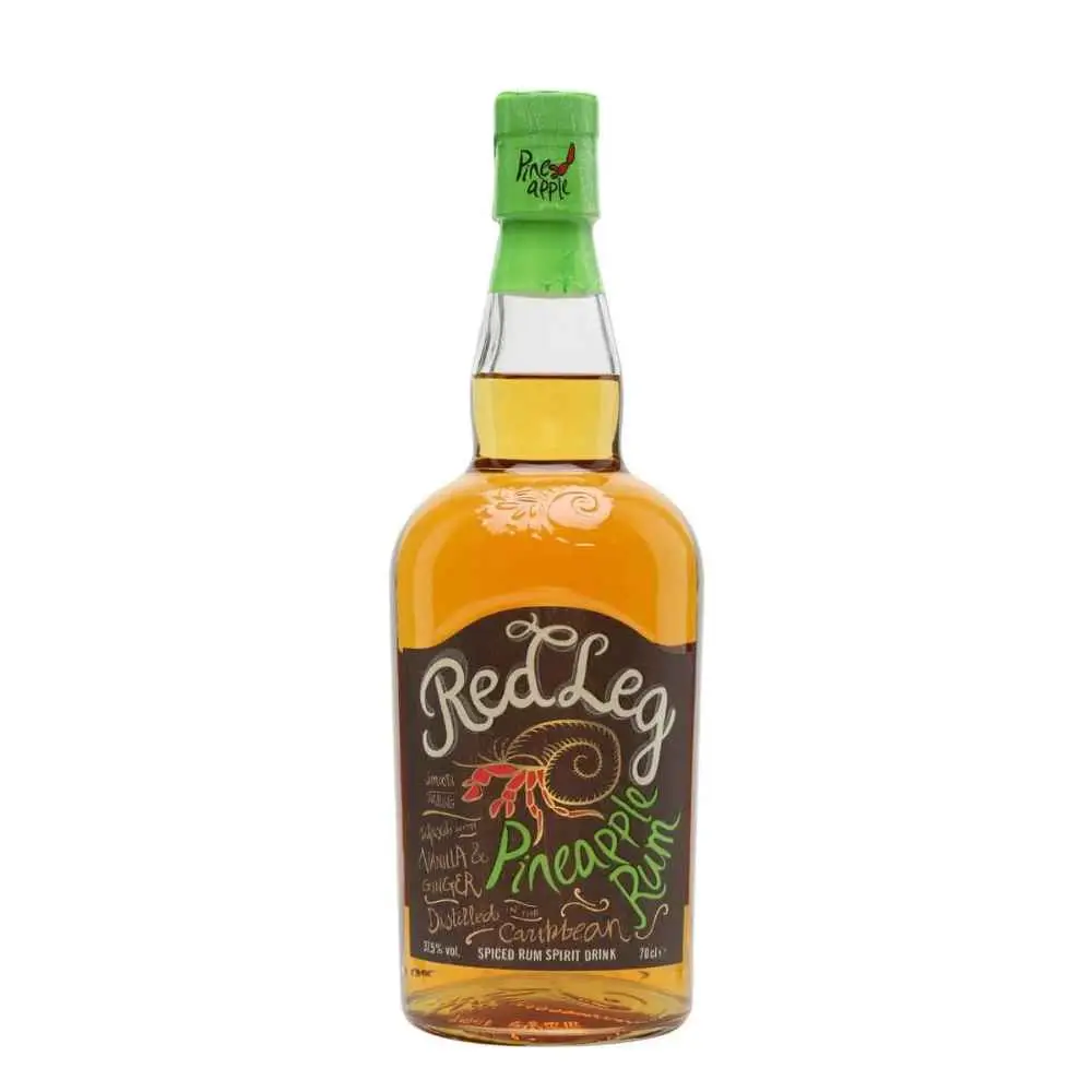 RedLeg Caramelised Pineapple Spiced Rum 70cl – Natural Pineapple | saveandgo