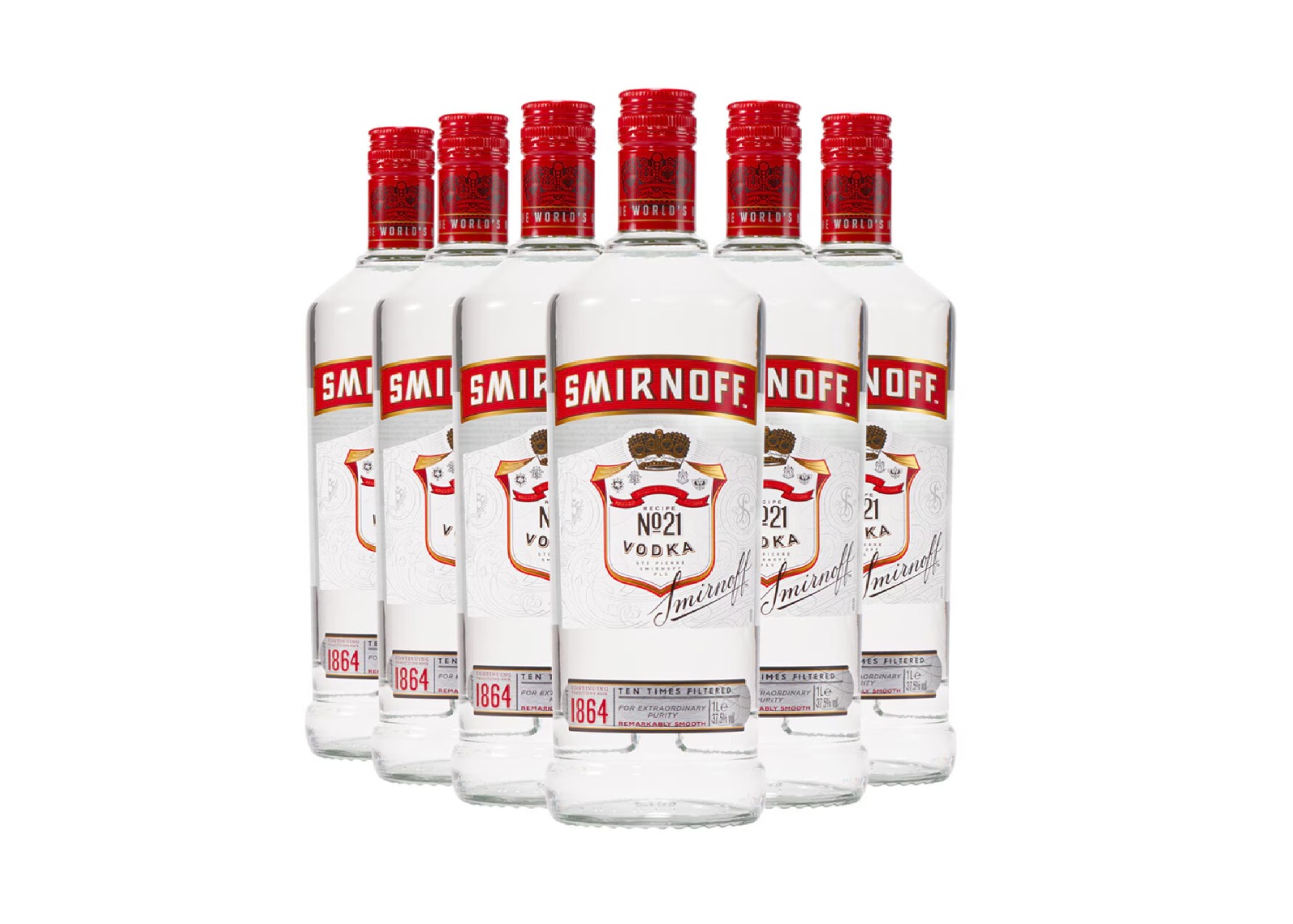 SMIRNOFF VODKA 6X70CL