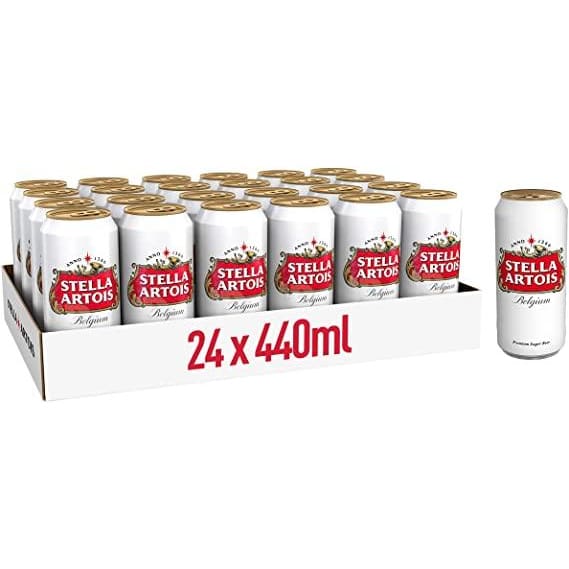 STELLA ARTOIS UK 24X440ML 4.5%