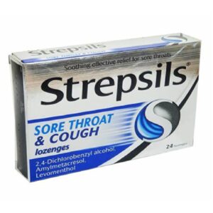 STREPSILS SORE THROAT 1X24TAB