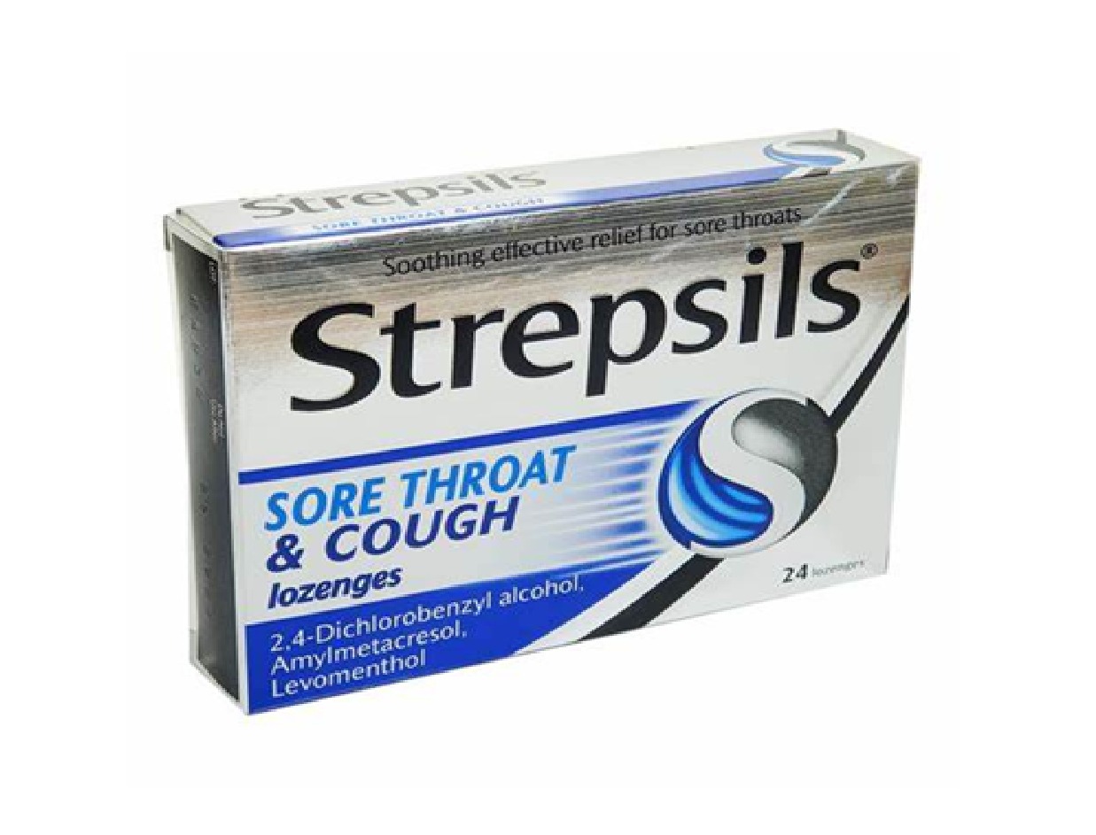 STREPSILS SORE THROAT 1X24TAB