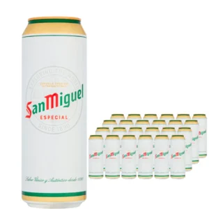 San Miguel Especial Lager Beer – 24 x 500ml Cans -Saveango
