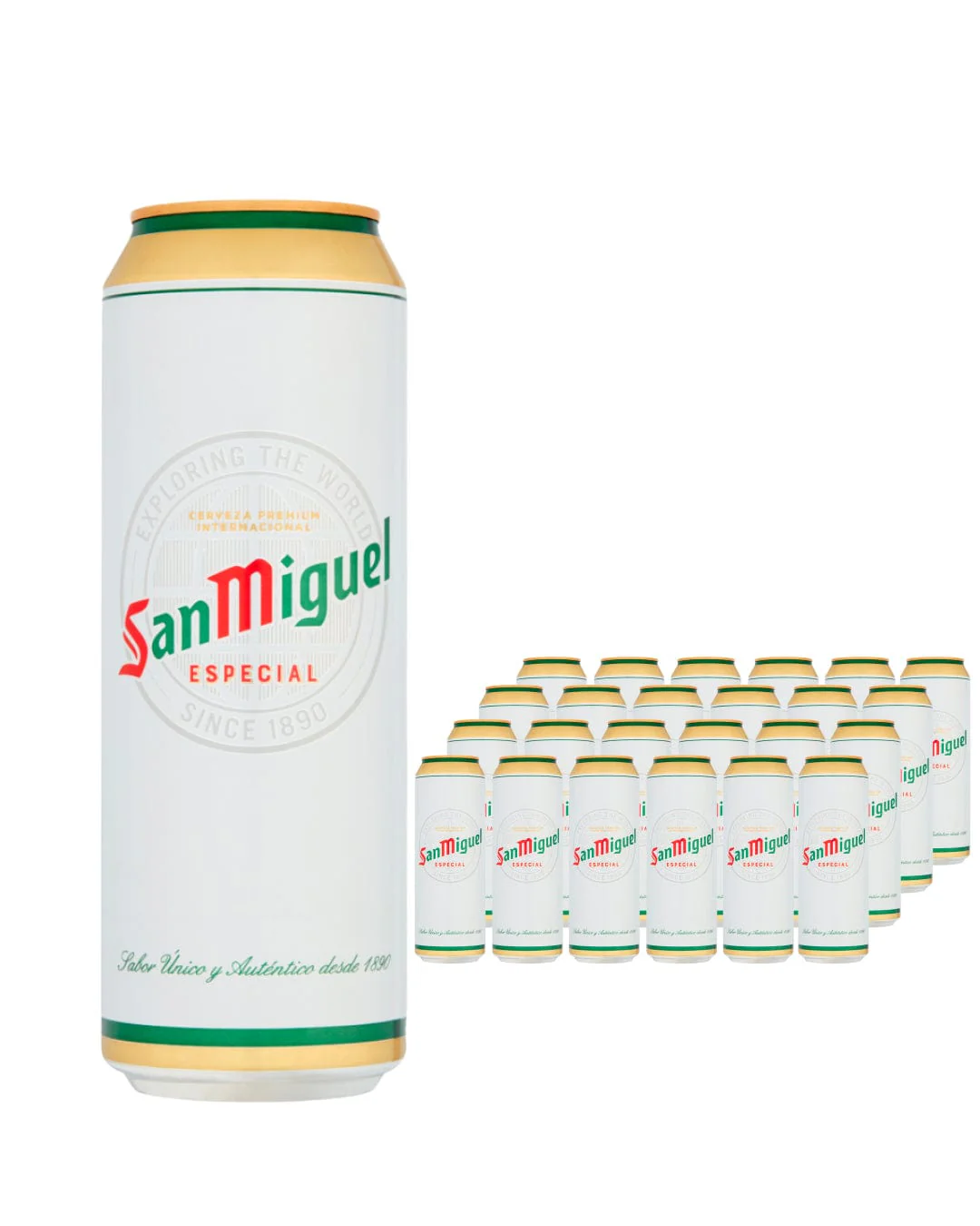 San Miguel Especial Lager Beer – 24 x 500ml Cans -Saveango