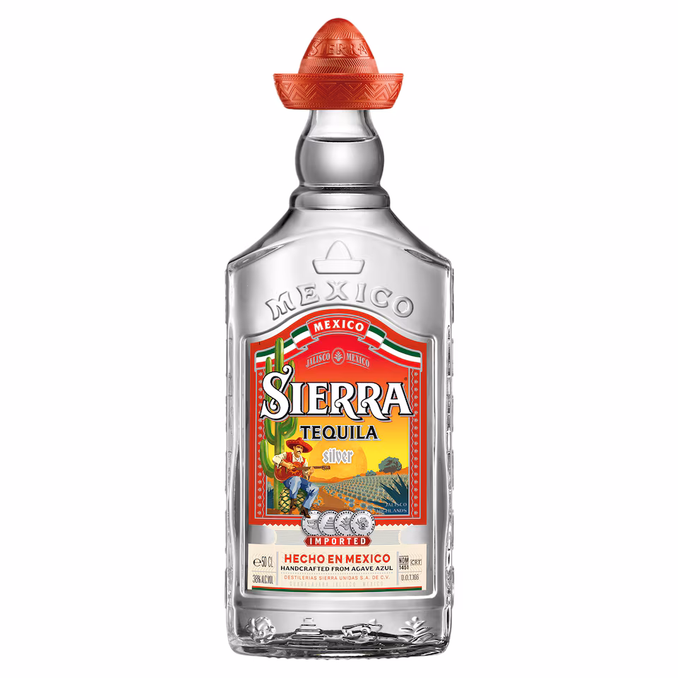 Sierra Tequila Blanco 50cl – Premium Mexican Tequila | saveandgo
