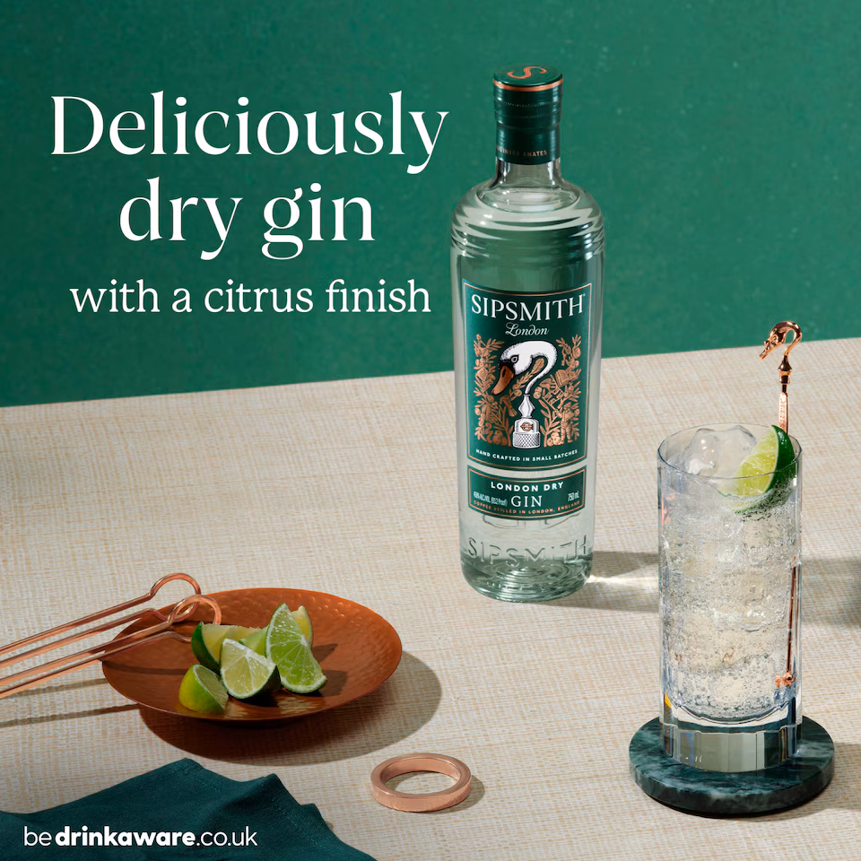 Sipsmith London Dry Gin 70cl – Handcrafted British Gin | saveandgo