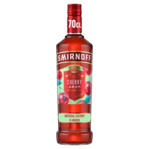 Smirnoff Cherry Drop Flavoured Vodka 70cl – Sweet & Tangy Cherry Spirit | saveandgo