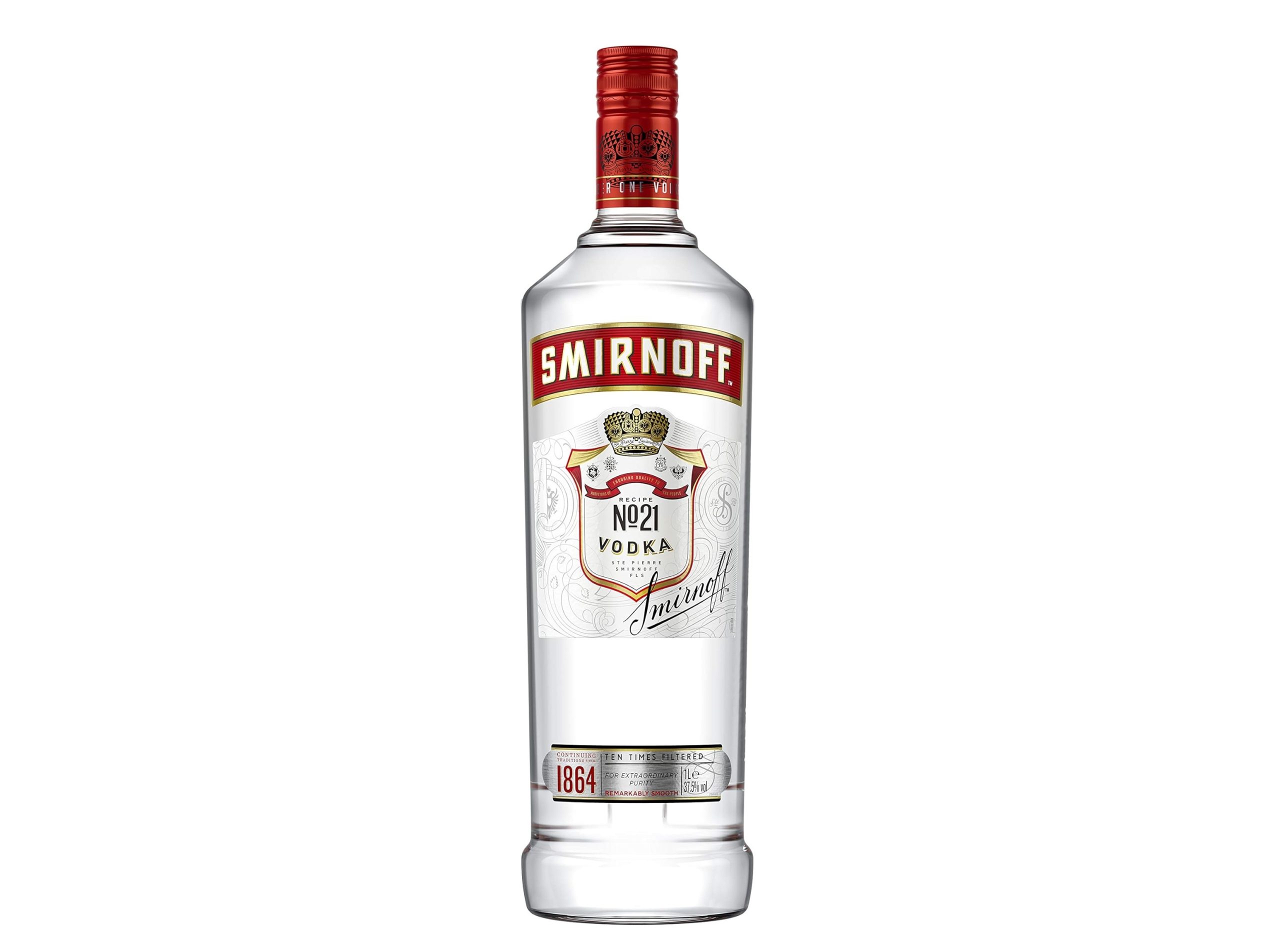 SMIRNOFF VODKA 1X1L 37.5%
