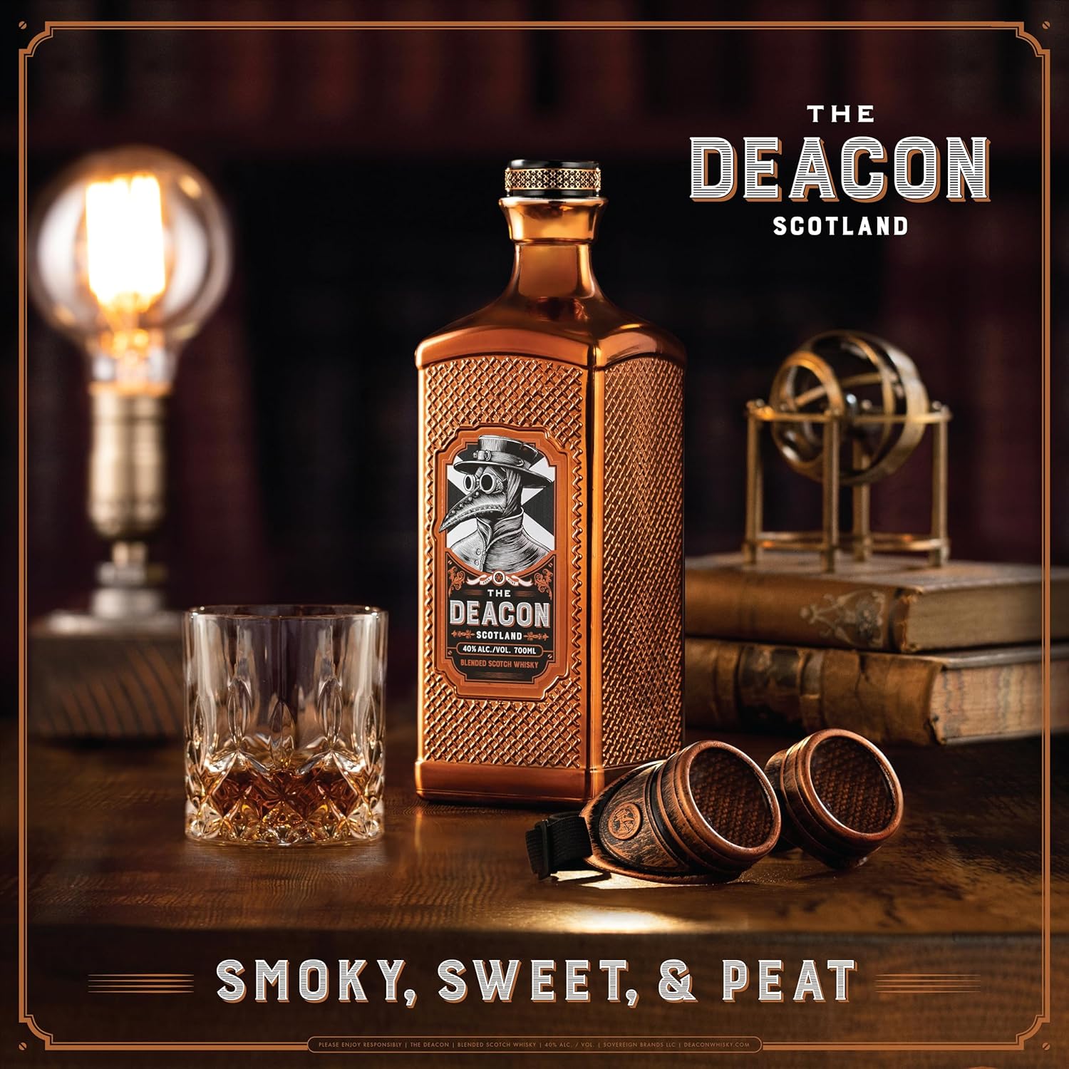 The Deacon Blended Scotch Whisky 70cl Smoky Speyside & Peaty Islay Blend saveandgo 1