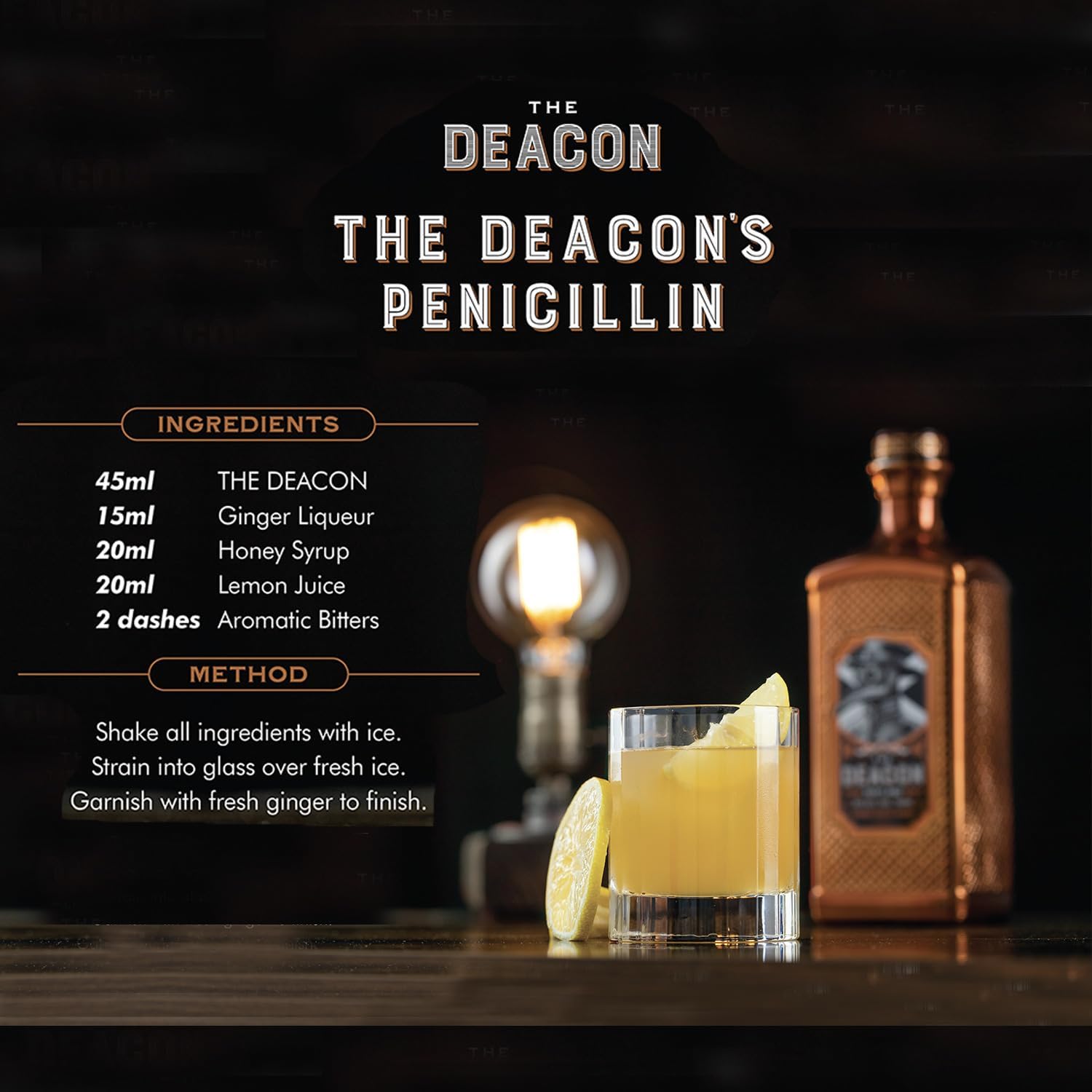 The Deacon Blended Scotch Whisky 70cl Smoky Speyside & Peaty Islay Blend saveandgo 1