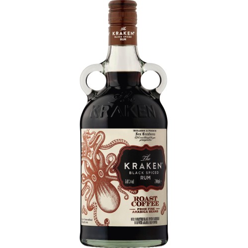 The Kraken Black Spiced Rum Roast Coffee 70cl 40%