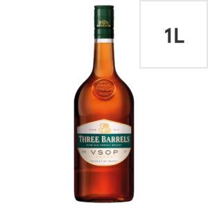 Three Barrels Rare Old French Brandy VSOP 1L | saveandgo