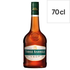 Three Barrels Rare Old French Brandy VSOP 70cl | saveandgo