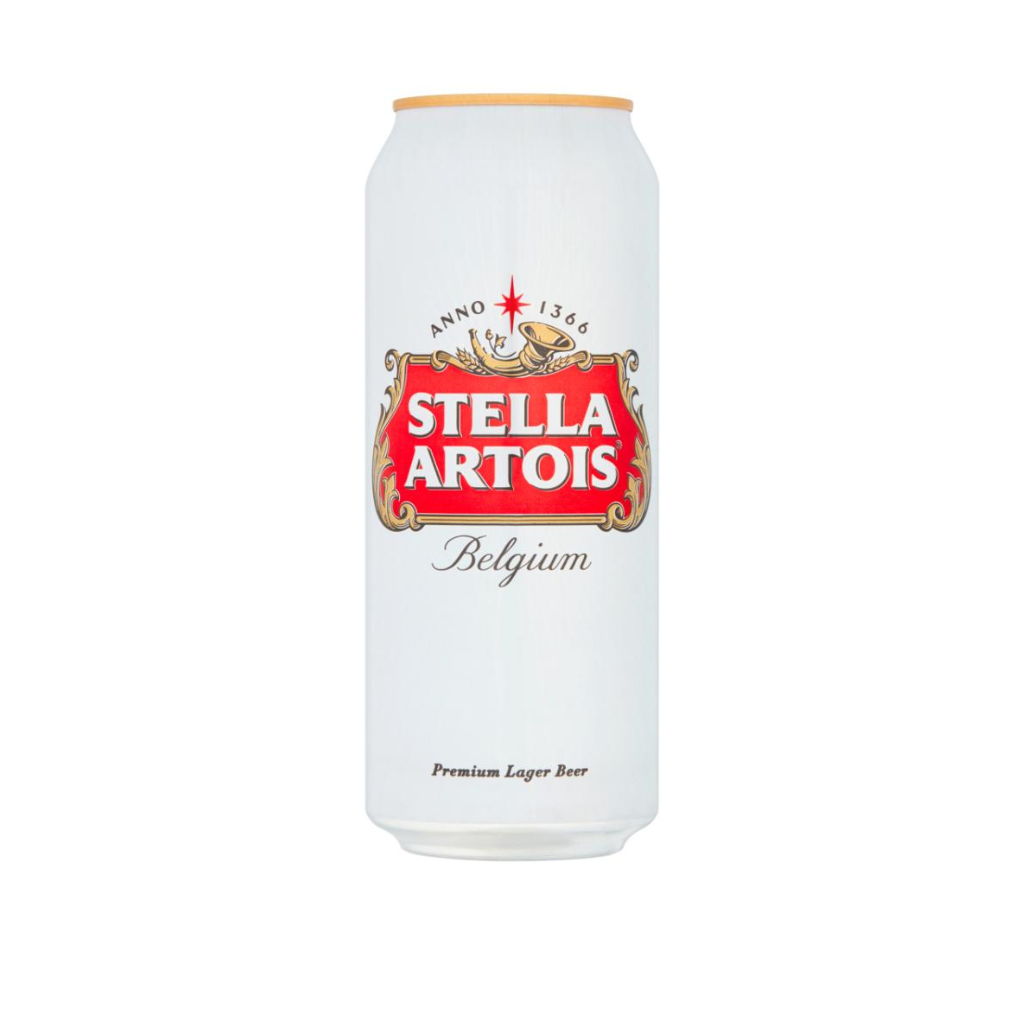 Stella Artois Lager Beer PINT Uk Cans 4.8% 24x500ml