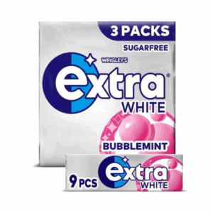 Extra white bubblemint 30x10 pieces