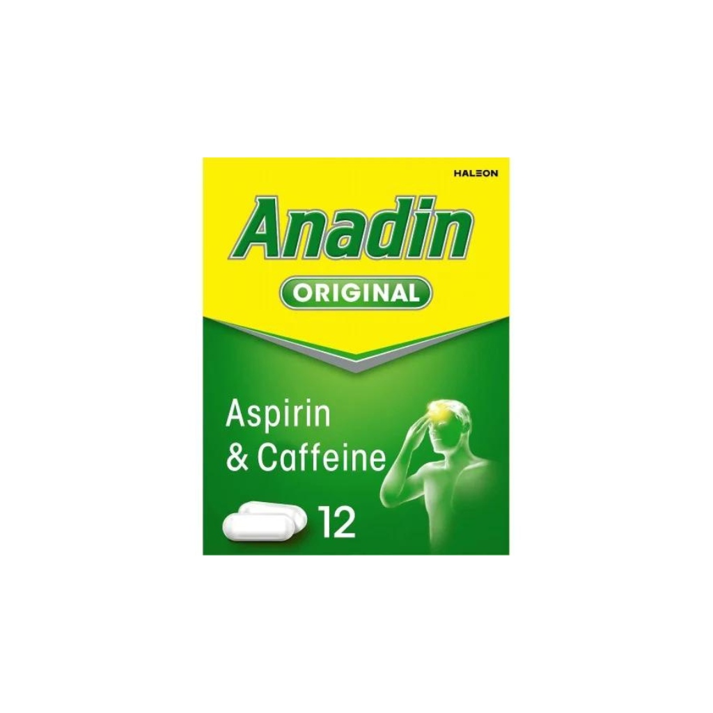 Anadin orginal aspirin & caferine