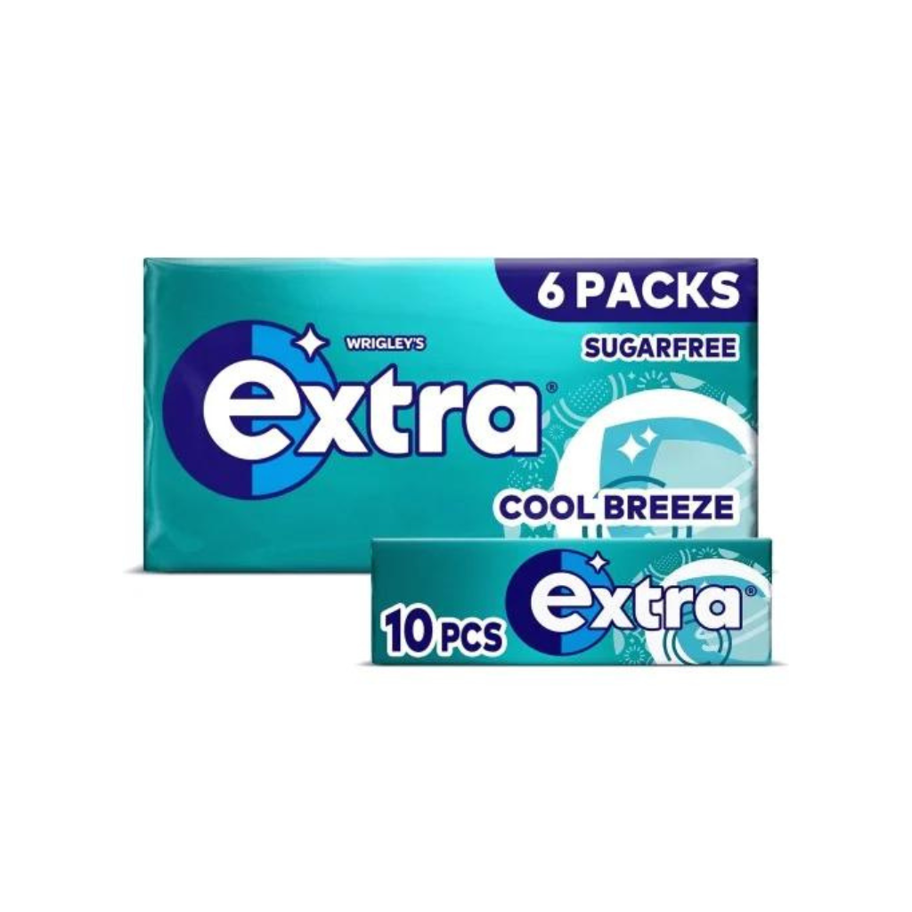 Extra cool breeze gum 30x10 pieces