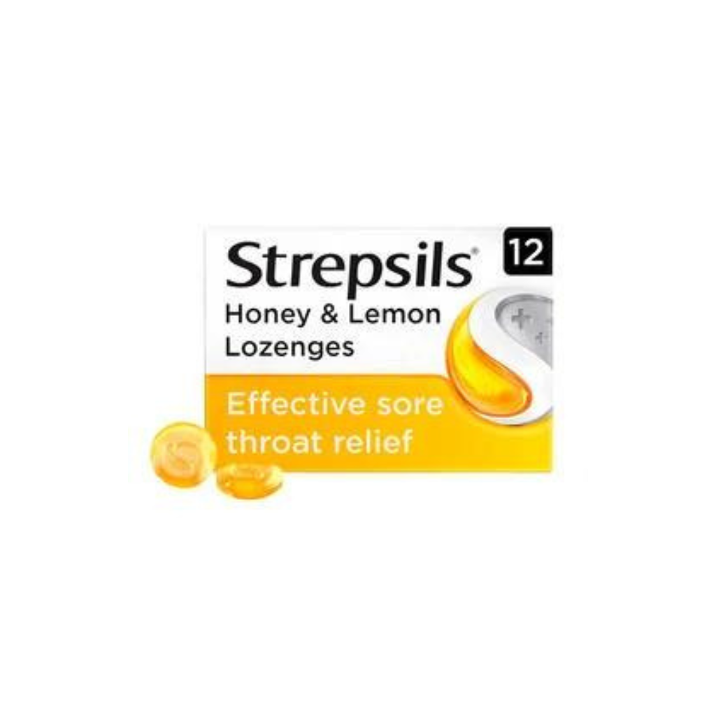 Strepsils honey & lemon12 lonzenges