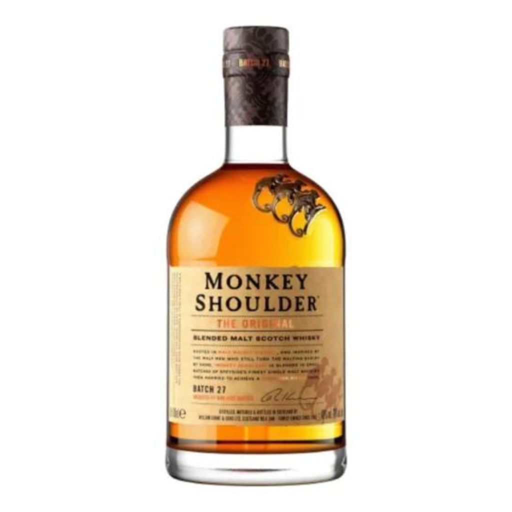Monkey Shoulder Blended Malt Scotch Whisky Smooth & Rich 70CL