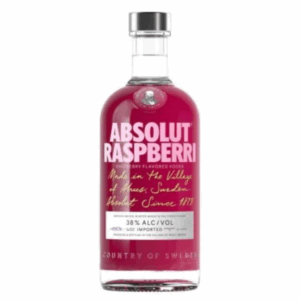 Absolut Raspberri Raspberry Flavoured Swedish Vodka 70CL