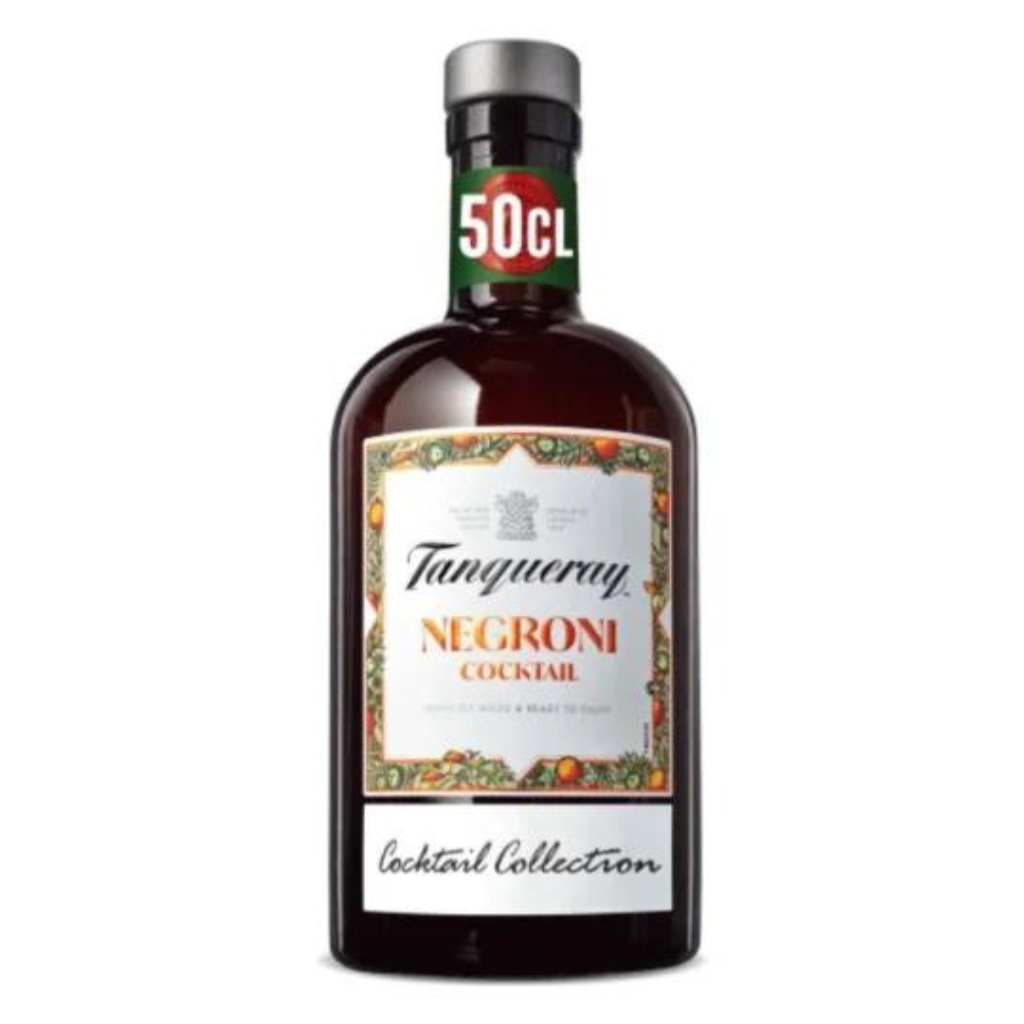 Tanqueray London Dry Gin Negroni Cocktail Drink 17.5% vol 50cl