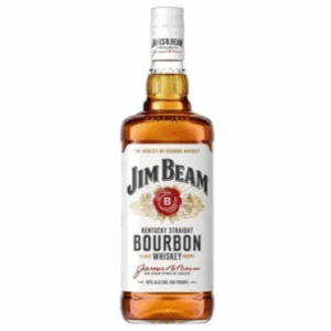Jim Beam Kentucky Straight Bourbon Whisky White 1 L