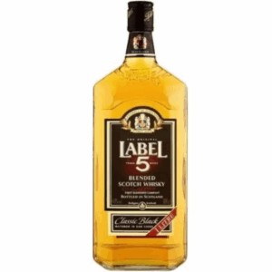 Label 5 Blended Scotch Whisky 1 LITRE