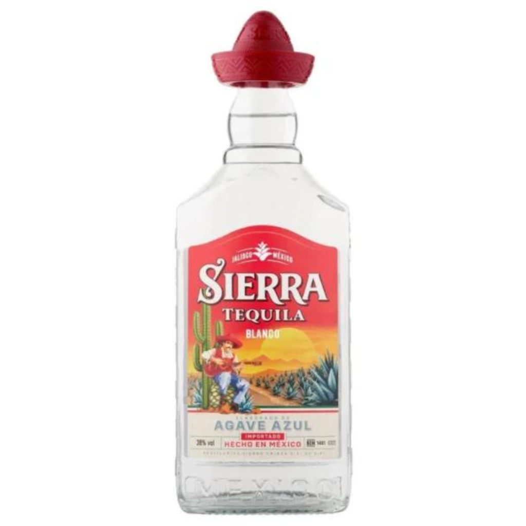 SIERRA TEQUILA BLANCO 50CL 38%