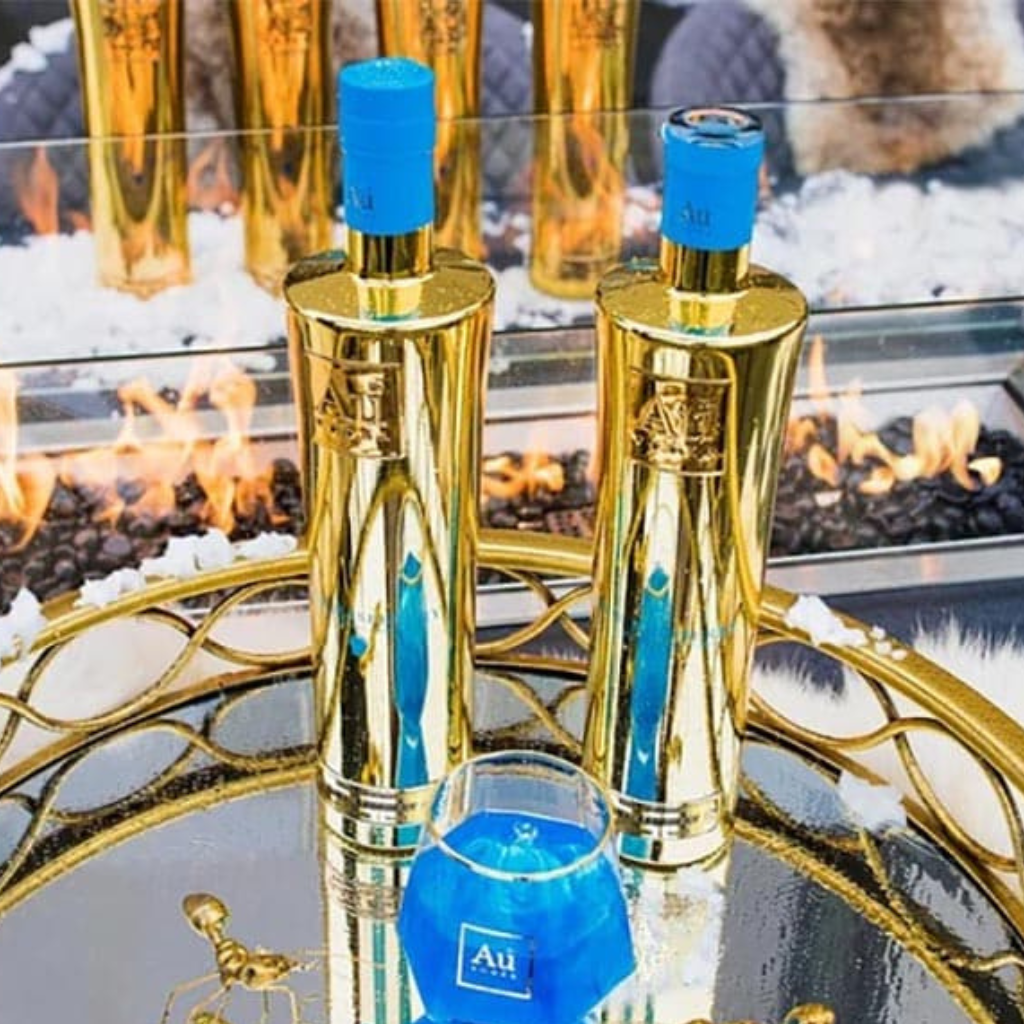 Au Vodka Blue Raspberry Flavoured Spirit Drink 70cl - Image 2