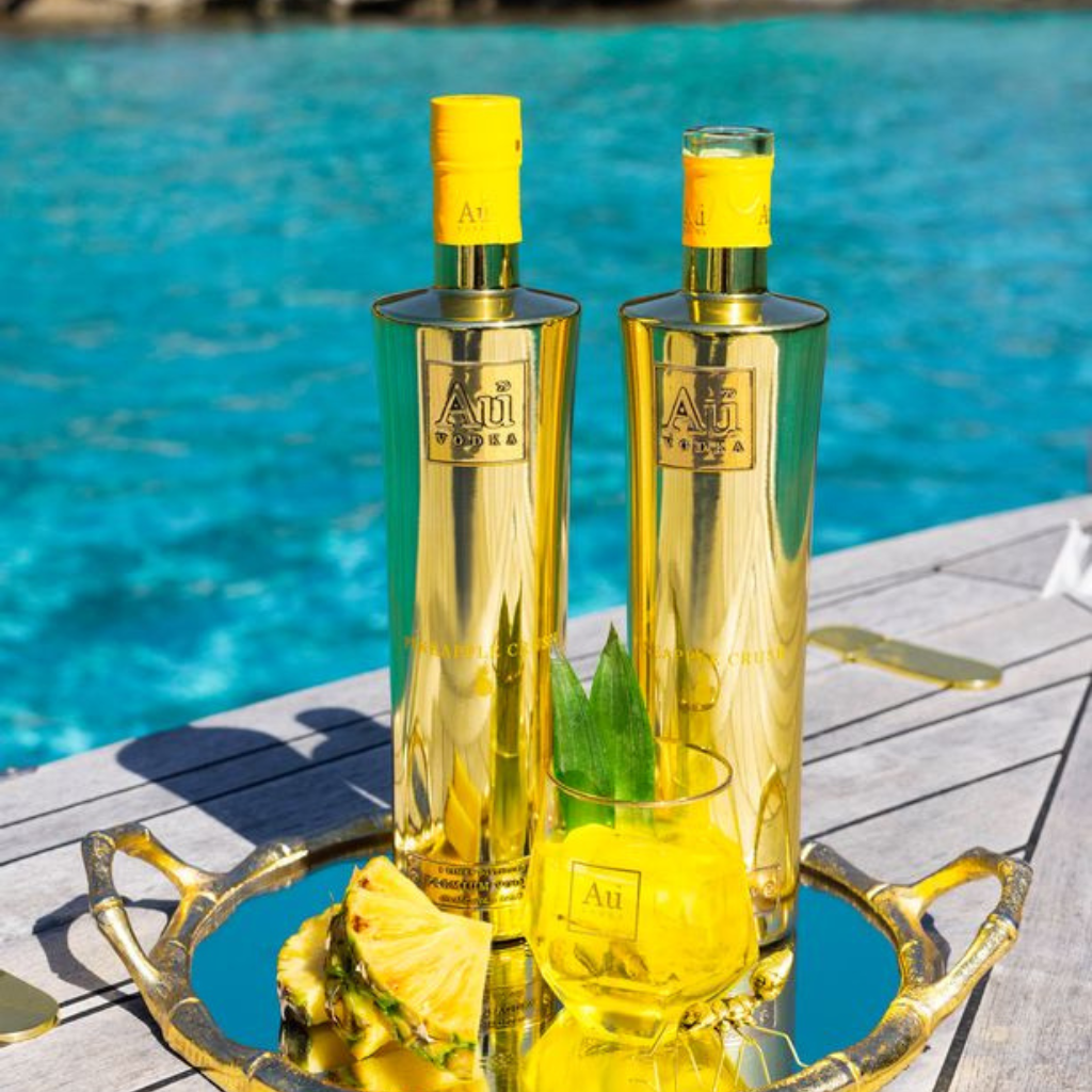 Au Vodka Pineapple Crush 70CL - Image 2