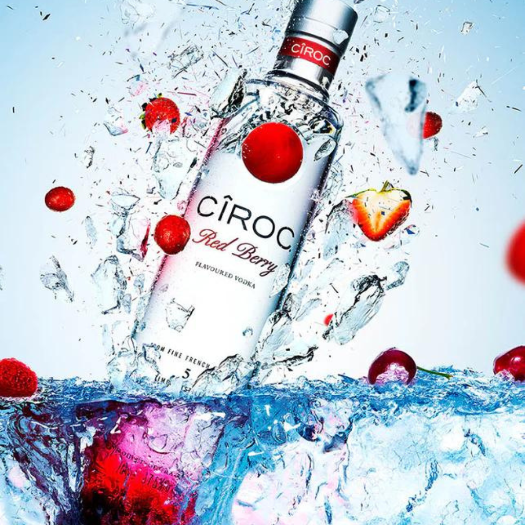 Ciroc Red Berry Flavoured Vodka 70CL 37.5% - Image 2