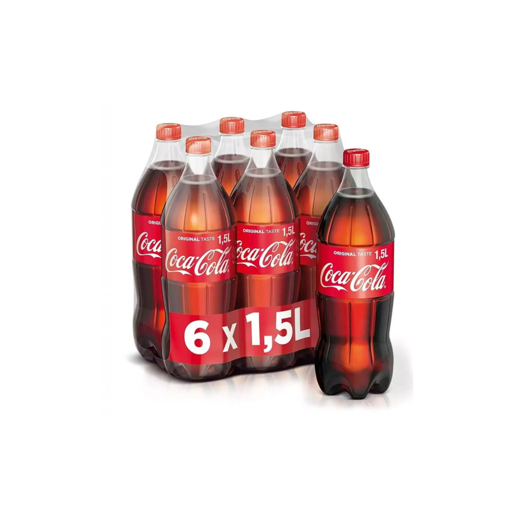 coca cola 6x1.5L