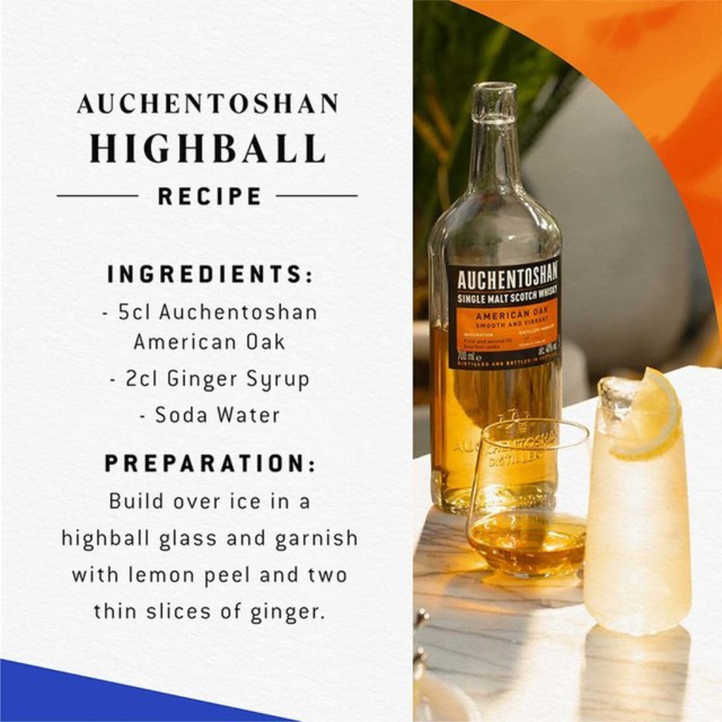 Auchentoshan American Oak Single Scotch Malt Whisky 70cl - Image 2