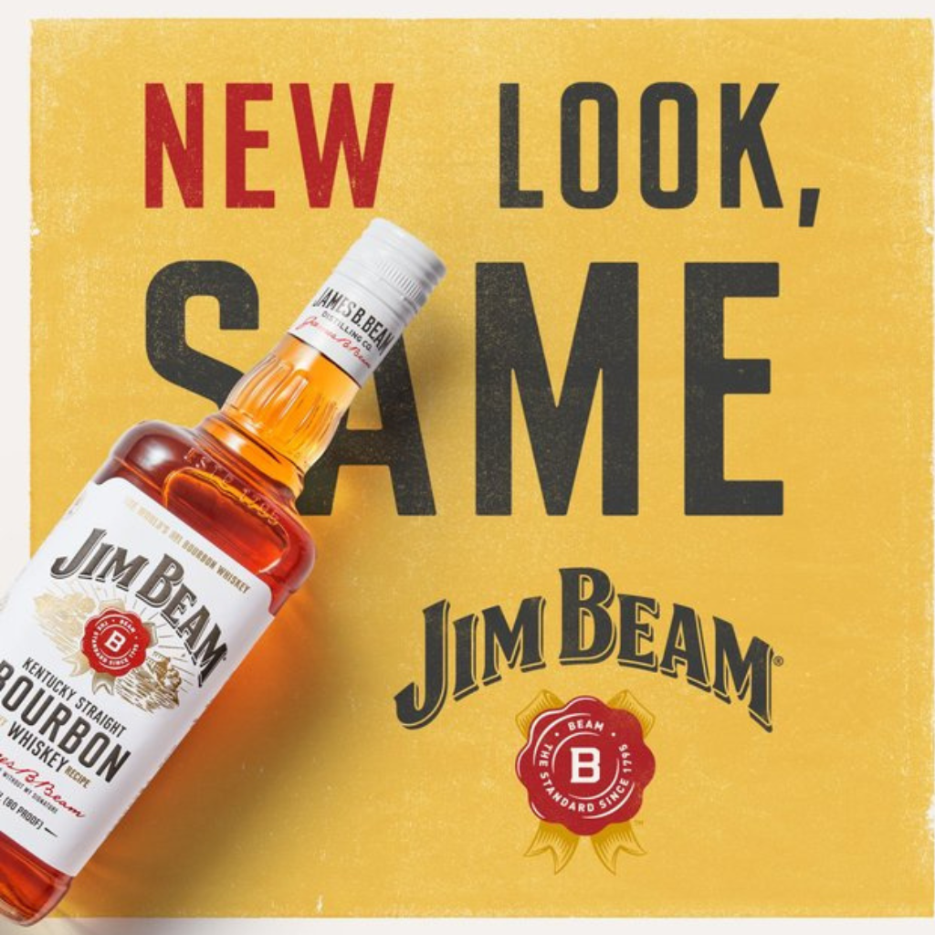 Jim Beam Kentucky Straight Bourbon Whisky White 1 L - Image 2
