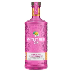 Whitley Neill Japanese Yuzu & White Strawberry Gin 70cl | saveandgo