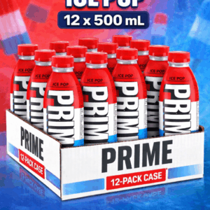 Prime Hydration Ice Pop 12 x 500ml