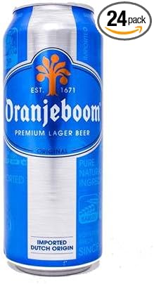 Oranjeboom Premium Pilsner 24 x 500ml Cans | 5% ABV Dutch Lager | SaveAndGo