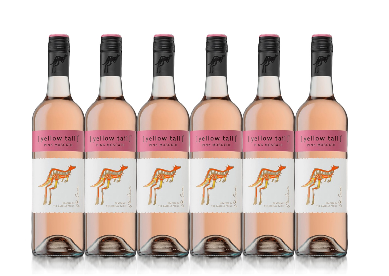 YELLOW TAIL PINK MOSCATO 6X75ML